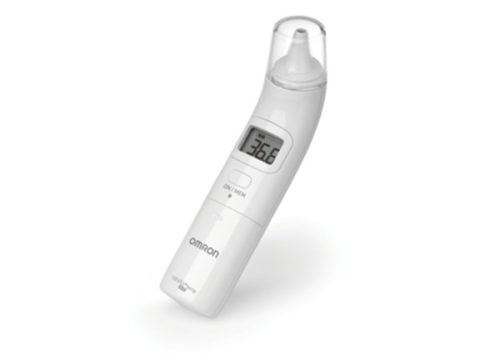 Omron Gentle Temp 520 Contact White Ear