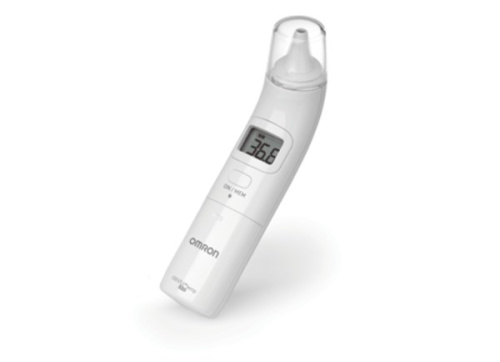 Omron Gentle Temp 520 Contact White Ear
