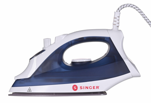 SINGER Steamchoice 3.0 Steam iron Ceramic soleplate 1200 W Blue, White