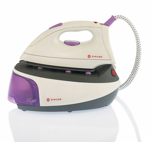 SINGER SHG 2627 steam ironing station 850 W 0.8 L Ceramic soleplate Grey, Purple, White