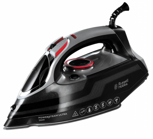 Russell Hobbs 20630-56 iron Dry & Steam iron Ceramic soleplate 3100 W Black, Grey