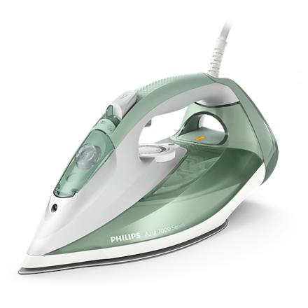 Philips DST7012/70 HV | Steam Iron | 2600 W | Water tank capacity 300 ml | Continuous steam 45 g/min | Steam boost performance 220 g/min | Desert Green/Gray