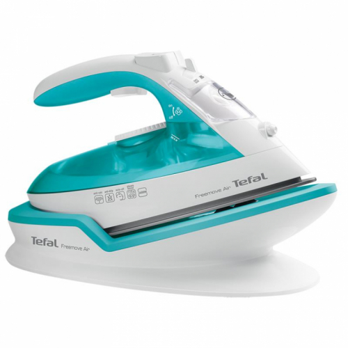 Tefal Freemove Air, 2400 W, türkiis - Juhtmevaba aurutriikraud / FV6520E0