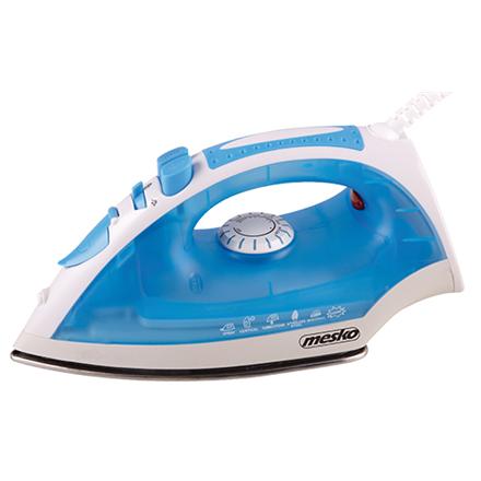 Iron | Mesko | MS 5023 | With cord | 2200 W | Blue/White