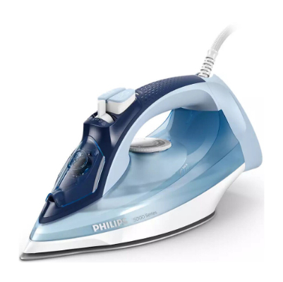 Philips 5000 Series Steam iron DST5030/20 2400 W power 45 g/min continuous steam 180 g steam boost SteamGlide Plus