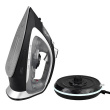 Adler Steam Iron | AD 5043 | Steam Iron | 2800 W | Water tank capacity 300 ml | Continuous steam 30 g/min | Steam boost performance 42 g/min | Black/Silver 456788