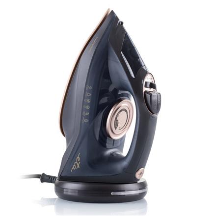 ETA | Iron | Kiara ETA127690000 | Cordless Steam Iron | 2200 W | Water tank capacity 220 ml | Continuous steam 40 g/min | Steam boost performance 90 g/min | Black