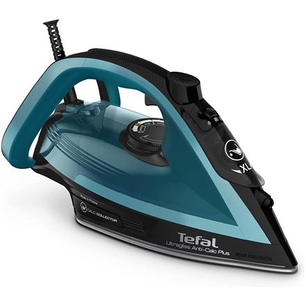 TEFAL | FV6832E0 | Steam Iron | 2800 W | Water tank capacity 270 ml | Continuous steam 50 g/min | Steam boost performance 260 g/min | Black/Blue