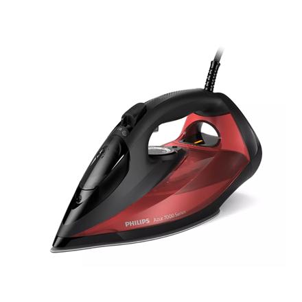 Philips | DST7022/40 | Steam Iron | 2800 W | Water tank capacity 0.3 ml | Continuous steam 50 g/min | Steam boost performance 250 g/min | Red/Black