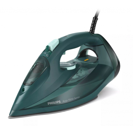 Philips 7000 Series Steam iron DST7050/70, 2800W, 50 g/min continous steam, 250g steam boost, vertical steam, SteamGlide Elite soleplate, drip stop, ASO, QuickCalc Release, 300 ml water tank