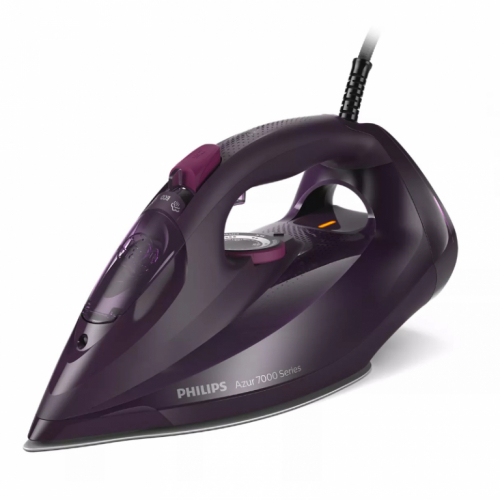 Philips 7000 Series Steam iron DST7061/30, 3000W, 55 g/min continous steam, 250g steam boost, vertical steam, SteamGlide Elite soleplate, drip stop, ASO, QuickCalc Release, 300 ml water tank