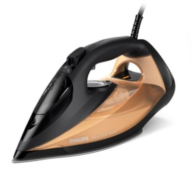 Philips 7000 series DST7040/80 HV Steam Iron Black/Gold