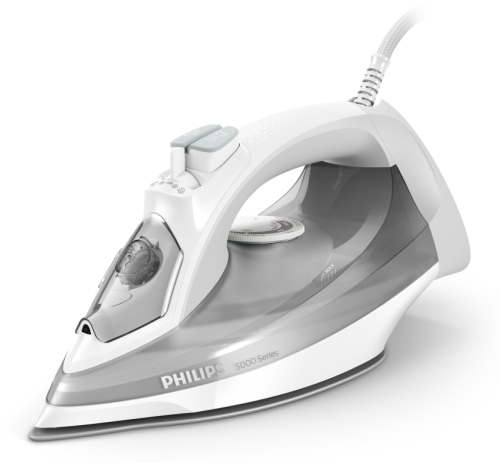 Philips 5000 Series Steam iron DST5010/10 2400 W power 40 g/min continuous steam 160 g steam boost SteamGlide Plus/Damaged package