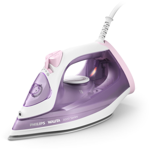 Philips 3000 Series Steam iron DST3010/30, 2000 W, 30 g/min continuous steam, 140 g steam burst