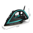 TEFAL | Iron | FV8066E0 | Steam Iron | 3000 W | Water tank capacity 270 ml | Continuous steam 50 g/min | Steam boost performance 280 g/min | Black/Blue