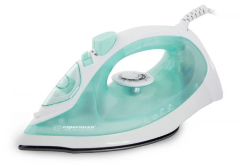 Esperanza EHI005 Steam iron Ceramic soleplate  Green,White 2200 W