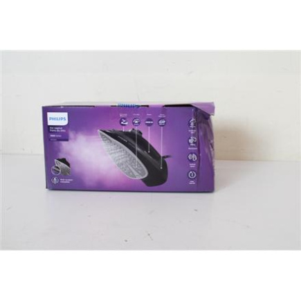 Renew. Philips DST5040/80 Steam iron, Black | Philips | DST5040/80 | Steam Iron | 2600 W | Water tank capacity 320 ml | Continuous steam 45 g/min | Steam boost performance 200 g/min | DAMAGED PACKAGING