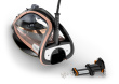 Tefal Ultimate Pure FV9845 iron Dry & Steam iron Durilium Autoclean soleplate 3200 W Black, Copper