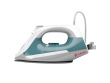 SINGER Steam Choice 1.0 Dry & Steam iron Ceramic soleplate 2200 W Aqua colour, White