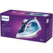 Philips | Iron | DST5030/20 | Steam Iron | 2400 W | Water tank capacity 320 ml | Continuous steam 45 g/min | Steam boost performance 180 g/min | Blue/White