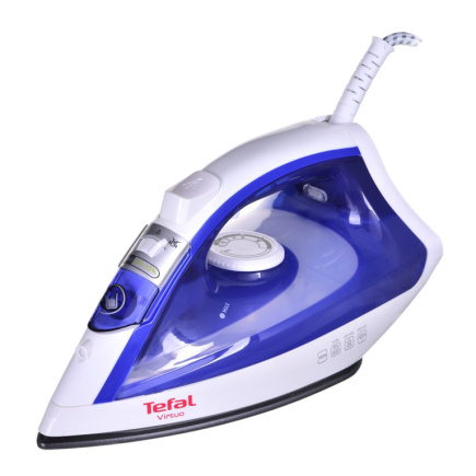 Tefal Virtuo FV1711 Steam iron Durilium soleplate 1800 W Violet, White