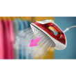 Philips Steam Iron | DST2010/40 2000 Series | Steam Iron | 2000 W | Water tank capacity 250 ml | Continuous steam 25 g/min | Steam boost performance 100 g/min | Red