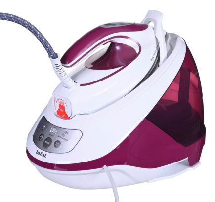 Tefal Express Protect SV9201E0 steam ironing station 2800 W 1.8 L Durilium AirGlide Autoclean soleplate Purple, White