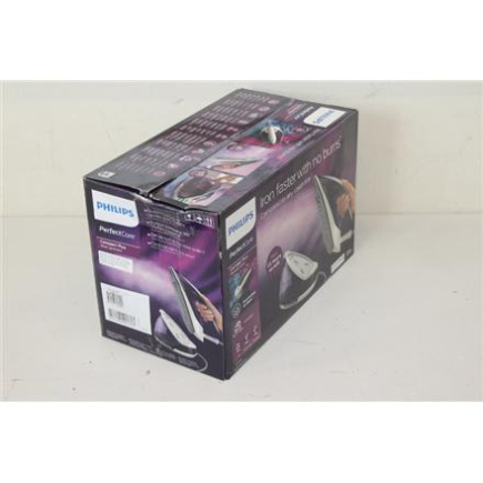 Taastatud. DAMAGED PACKAGING Philips Ironing System GC7933/30 PerfectCare Compact Plus Philips 2400 W 1.5 L 6.5 bar Auto power off Vertical steam function Calc-clean function Purple DAMAGED PACKAGING