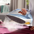 Philips 7000 series DST7011/20 iron Steam iron SteamGlide Plus soleplate 2600 W Blue, Grey