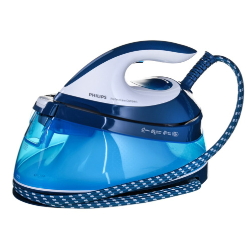 Philips GC7840/20 steam ironing station 2400 W 1.5 L SteamGlide soleplate Blue, Белый