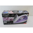Восстановленный. Adler AD 5019 Steam iron, Temperature control, Power 1600W | Adler | AD 5019 | With cord | 1600 W | Water tank capacity 100 ml | Continuous steam 10 g/min | Violet/Белый | DEMO