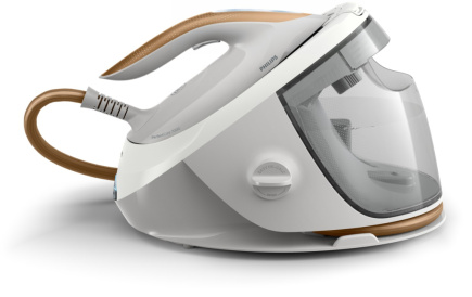 Philips 7000 series PSG7040/10 steam ironing station 2100 W 1.8 L SteamGlide Elite soleplate Gold, Valge