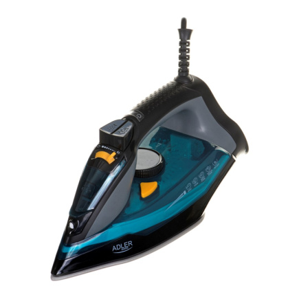 Adler AD 5032 iron Dry iron Ceramic soleplate Must, Blue, Gray 2400 W