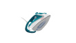 Tefal EasyGliss Plus FV5718 iron Dry & Steam iron Durilium soleplate 2400 W Turquoise, Valge