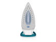 Tefal EasyGliss Plus FV5718 iron Dry & Steam iron Durilium soleplate 2400 W Turquoise, Valge