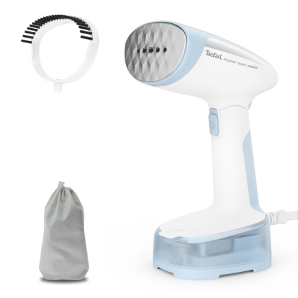 Tefal Access Steam Pocket DT3041 Handheld garment steamer 1300 W Blue, Valge