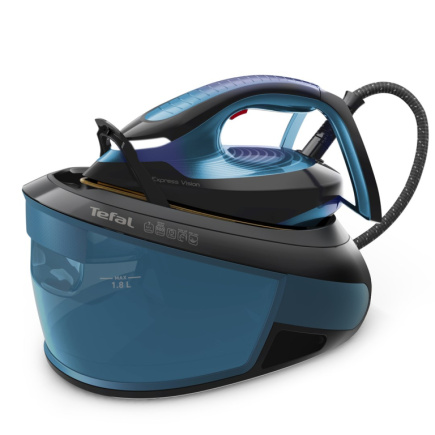 Tefal Express Vision SV8151 2800 W 1.8 L Durilium AirGlide Autoclean soleplate Blue, Must