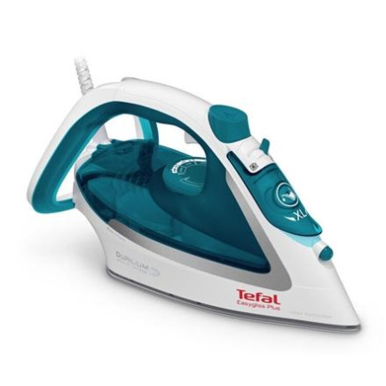 TEFAL | FV5718 | Steam iron | 2500 W | Water tank capacity 270 ml | Continuous steam 45 g/min | Steam boost performance 195 g/min | Blue/ White