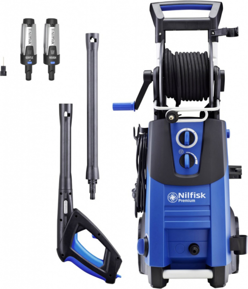 Nilfisk PREMIUM 180-10 EU Pressure washer Upright Electric 610 l/h 2900 W Blue, Black