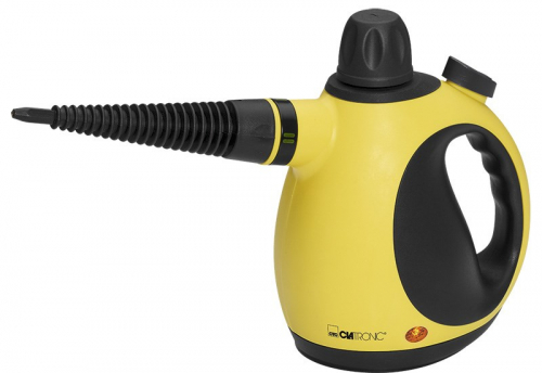 Clatronic DR 3653 Portable steam cleaner 0.25 L 1050 W Black, Yellow