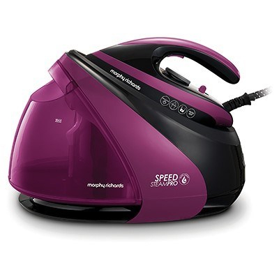 Morphy Richards AutoClean Speed Steam Pro 1.6 L Ceramic soleplate Purple