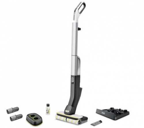 Kärcher FC 4-4 Stick vacuum Battery Dry&wet Bagless Black, Grey 2.5 Ah