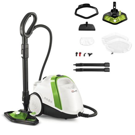 Polti | Steam cleaner | PTEU0317 Vaporetto Smart 110 Eco | Power 1500 W | Steam pressure 4 bar | Water tank capacity 2 L | White/Green