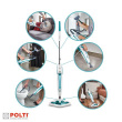 Polti | Steam mop | PTEU0282 Vaporetto SV450_Double | Power 1500 W | Steam pressure Not Applicable bar | Water tank capacity 0.3 L | White