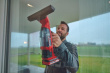 Einhell BRILLIANTO electric window cleaner 0.3 L Black, Red