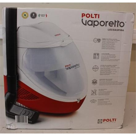 Taastatud. Polti PVEU0083 Vaporetto Lecoaspira FAV50 Multifloor Steam-Vacuum cleaner, Corded, 1350 W, Dusk container 1.8 L, Working radius 9 | Polti | Steam cleaner | PVEU0083 Vaporetto Lecoaspira FAV50 Multifloor | Power 1350 W | Steam pressure 5 bar |