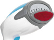 MPM MZP-01 Steam iron Stainless Steel soleplate 1200 W Blue, Satin steel, Transparent, White