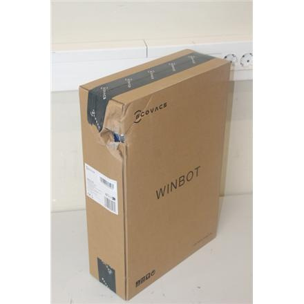 Taastatud. Ecovacs | Windows Cleaner Robot | WINBOT W1 PRO | Corded | 2800 Pa | White  | Ecovacs | Windows Cleaner Robot | WINBOT W1 PRO | Corded | 2800 Pa | White | USED, SCRATCHES ON SIDE AND CHARGER