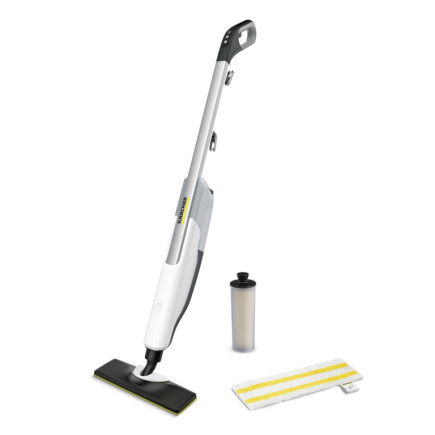 Kärcher SC 2 UPRIGHT Steam mop 0.4 L 1600 W Must, Valge