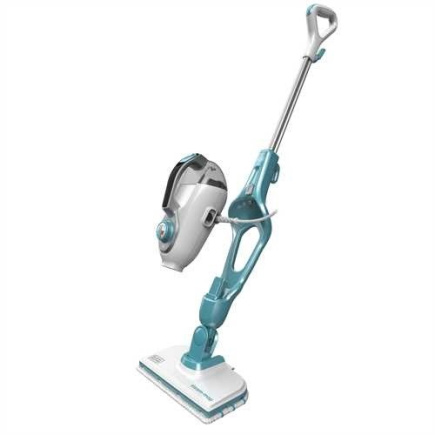 Must & Decker FSMH1321 steam cleaner Steam mop 0.5 L 1300 W Blue, Valge